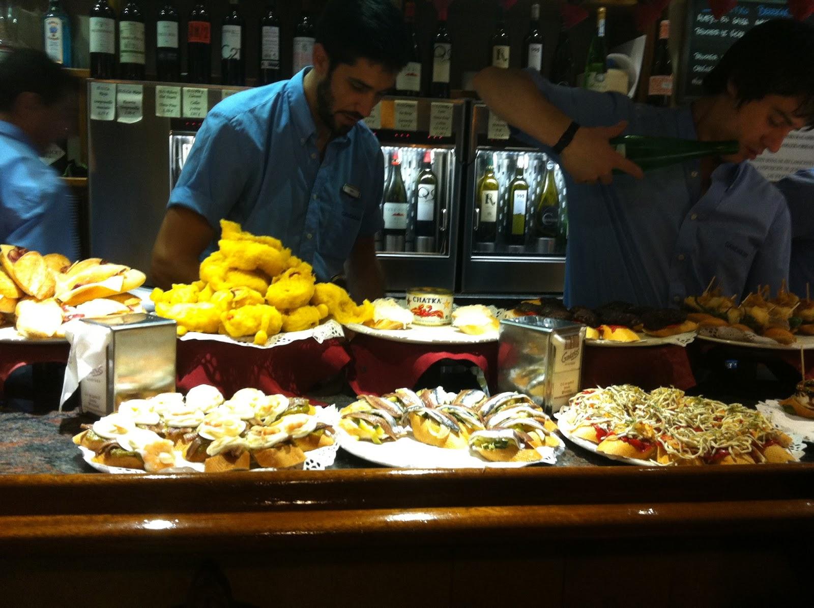 Pinchos En El País Vasco