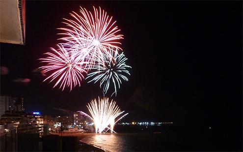 Castell a la mar Calp 2013