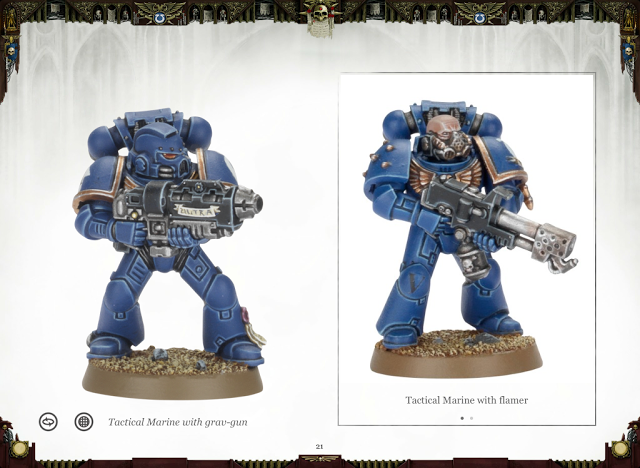 Imagenes de la edición digital del codex de Marines Espaciales y mas(Parte I)