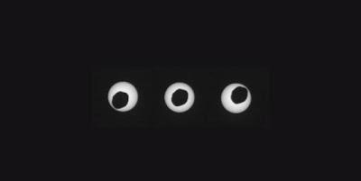 Curiosity capta un eclipse solar marciano