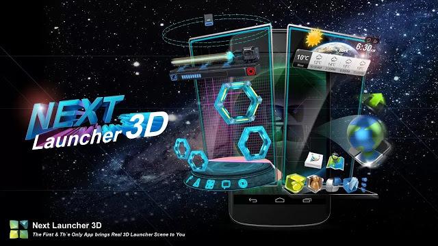 Next Launcher 3D v 2.0 APK