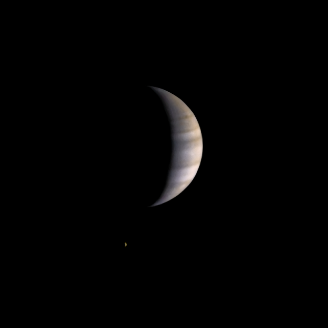 La primer foto de Júpiter tomada por una sonda espacial