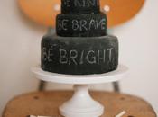 Apunta ideas este pastel-pizarra!