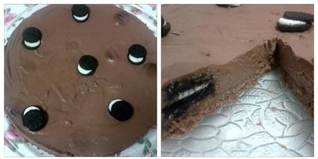 TARTA DE MINIOREOS Y MASCARPONE CON CHOCOLATE