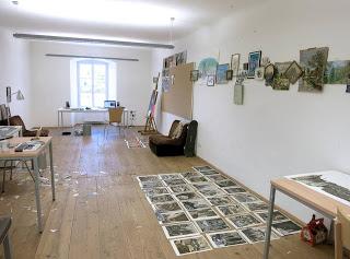 Julio García Falagan,Estudio del artista en la Resiencia artística,Linz,Austria,Noticias,Solo Arte Actual