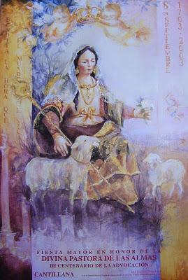 Iconografía de la Pastora de Cantillana: El Cartel del III centenario