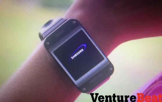 Así luce el Galaxy Gear, el reloj inteligente de Samsung