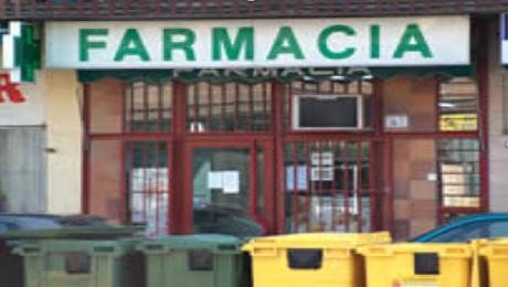 Traspasos de farmacias y contenedores de basura