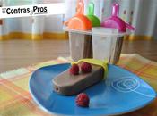 hacer polos chocolate yogur