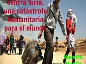 guerra contra Siria, catástrofe humanitaria para mundo