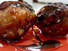 Albóndigas reducción