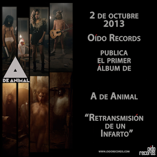 A DE ANIMAL, NUEVO DISCO EN OCTUBRE