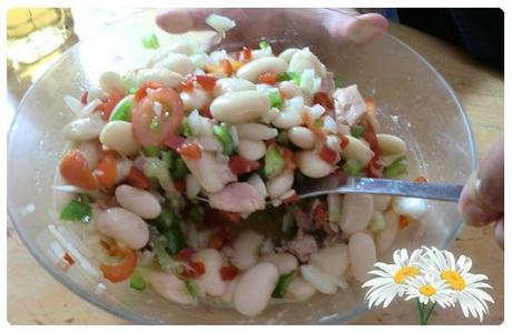 Como preparar ensalada judias blancas - Paperblog