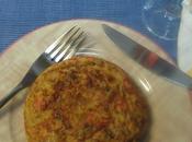 Tortilla cebolla pimientos