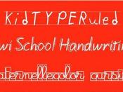 Typography Back school