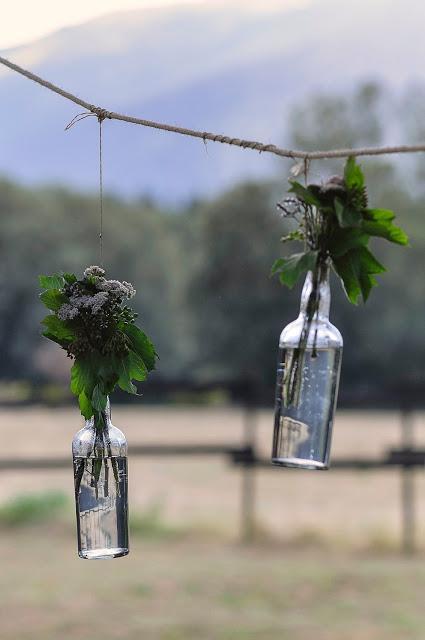 Bodas de hoy... Inspirada en un cuento de ninfas y hadas del bosque...