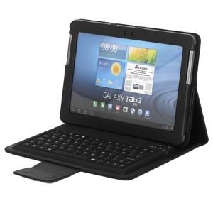 Funda de cuero con teclado Bluetooth integrado para tu Galaxy Tab
