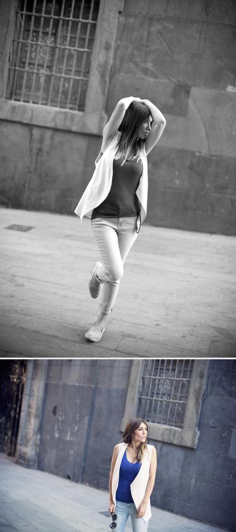 street style usa on my feets espadrilles barbara crespo outfit madrid