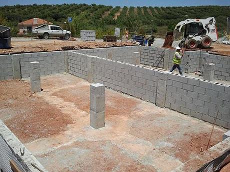 A-cero Projects Continuan las obras en la Finca Las Mercedes: Cimentación