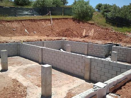 A-cero Projects Continuan las obras en la Finca Las Mercedes: Cimentación