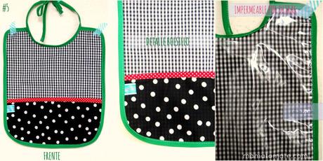 Baberos handmade -hechos a mano e impermeables Baberos handmade -hechos a mano e impermeables