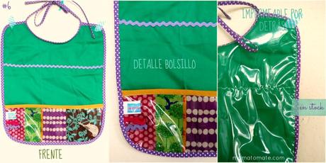 Baberos handmade -hechos a mano e impermeables Baberos handmade -hechos a mano e impermeables