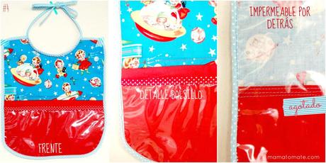 Baberos handmade -hechos a mano e impermeables Baberos handmade -hechos a mano e impermeables