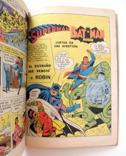 Superman, Batman y Robin...