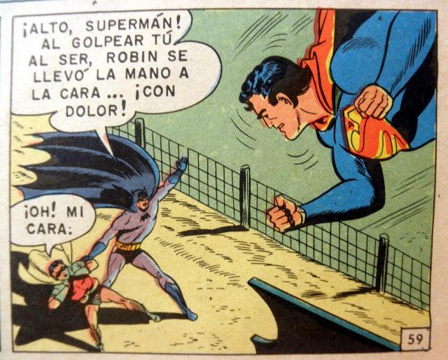 Superman, Batman y Robin...