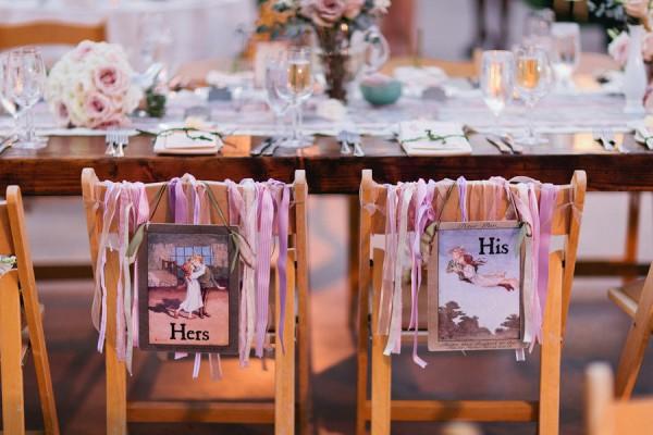 Es Tendencia: las sillas de novios personalizadas en banquetes