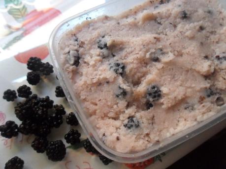 Chalota de helado de yogur y moras y viaje a Portugal