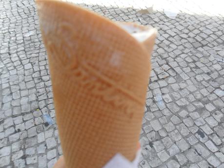 Chalota de helado de yogur y moras y viaje a Portugal