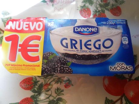 Chalota de helado de yogur y moras y viaje a Portugal