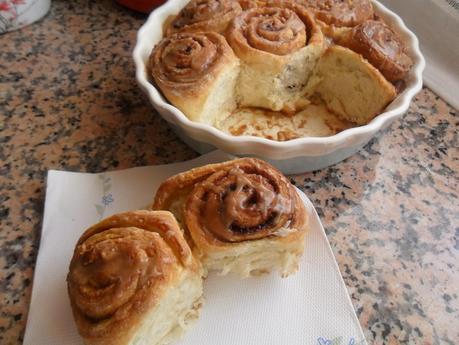 Cinnamon rolls (rollos de canela)