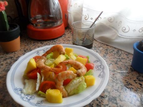 Ensalada de mango