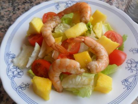 Ensalada de mango