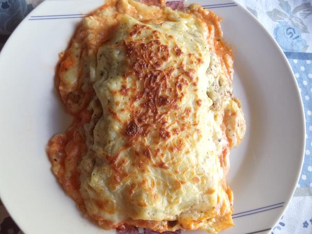 Lasaña de Verduras con Berenjena de Pueblo