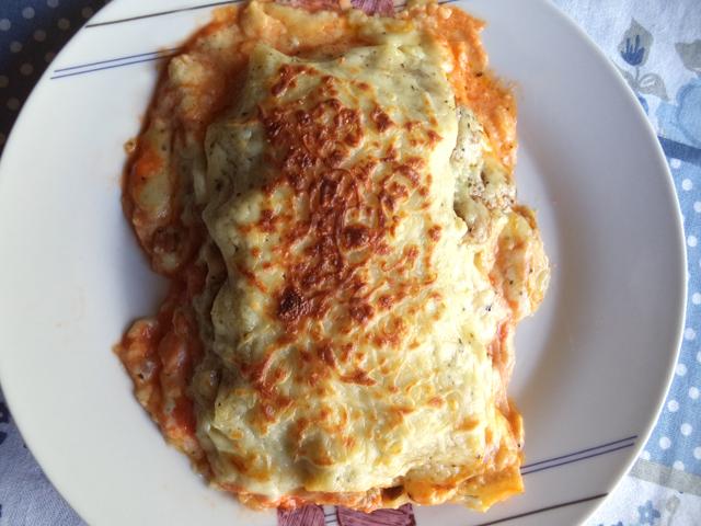 Lasaña de Verduras con Berenjena de Pueblo