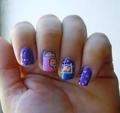 Nail Art Hora de Aventuras