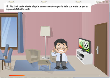 Leo TEAyuda. Manual para la evaluación y enseñanza de emociones Situación que explica la emoción elegida