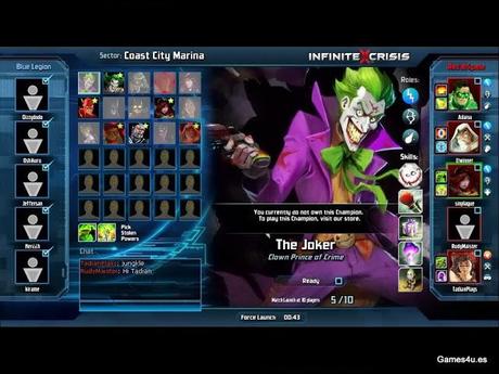  Beta de DC Infinite Crisis, primeras impresiones