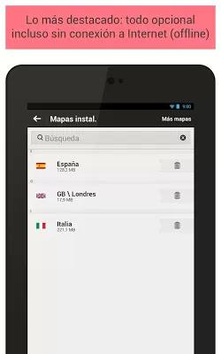 Navegación GPS y Mapas APK ( GPS Navigation & Maps ) v 4.0 OFFLINE