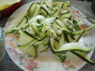 Tarta de calabacín de Raquel