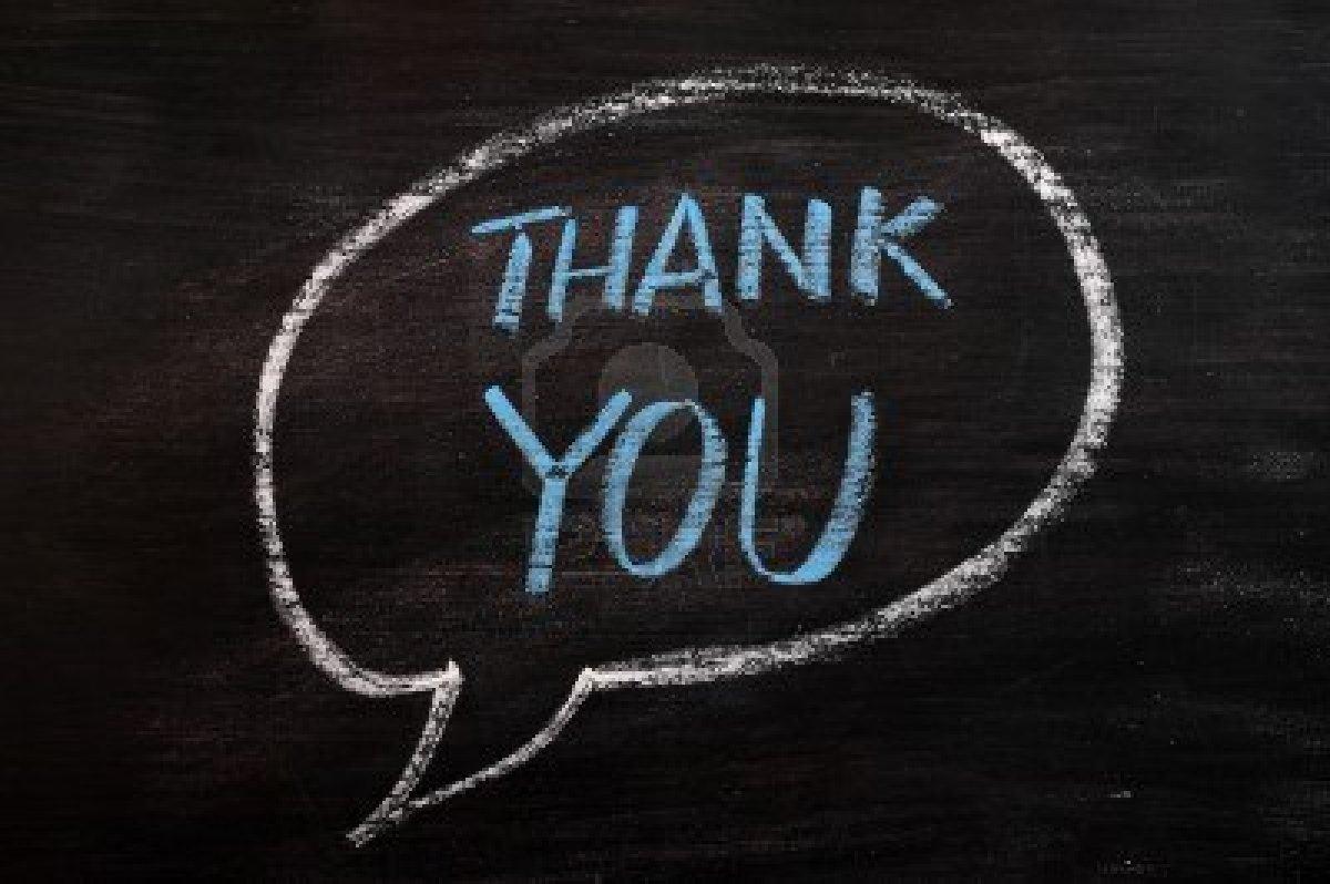 Entrada de agradecimiento!!