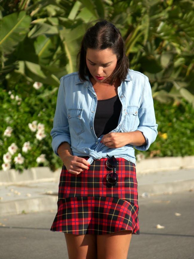 TARTAN SKIRT