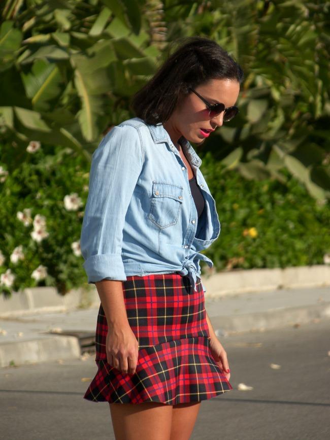 TARTAN SKIRT