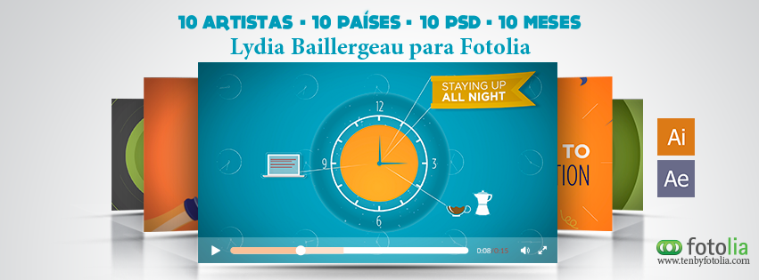 Fotolia y Lydia Baillergeau proponen “Un brindis por la inspiración”