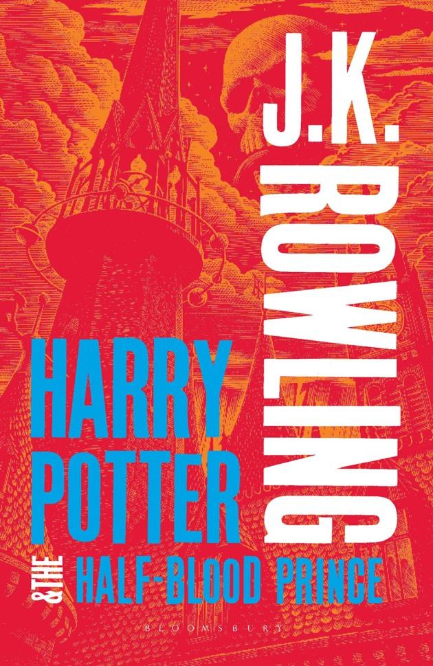 Nuevo 'Harry Potter y el Príncipe Mestizo' UK cubierta