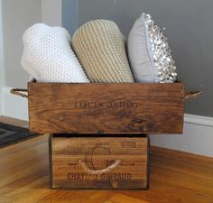 DIY... reciclar cajas de madera