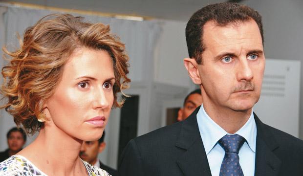Asma al Assad: la mujer del monstruo de Siria. El matrimonio de Asma Akhras y Bashar Al-Assad, en el 2000, se mantuvo en secreto porque sus familias provienen de las sectas rivales sunita y alauita, respectivamente. Foto: AP.